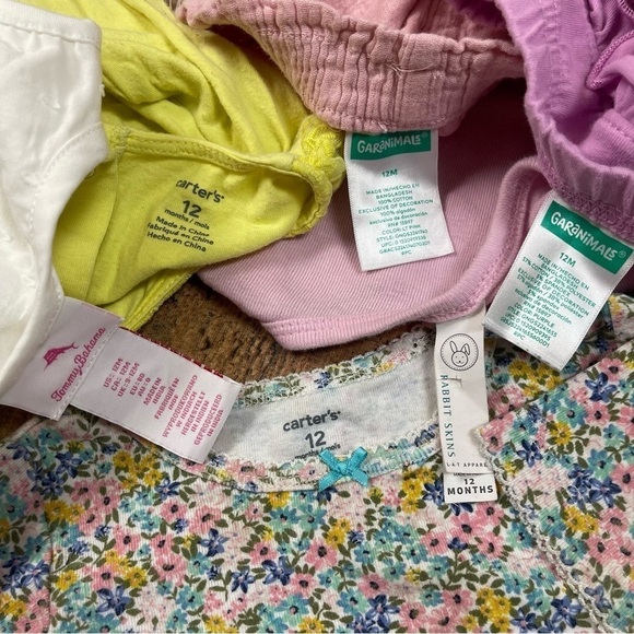 Girl Toddler 12 Months Boho Floral Ruffle Spring Summer Fall Clothing Bundle - Picture 8 of 8